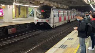 [現僅餘大摩打列車續集╯—╰] 港鐵東鐵綫中期翻新列車 MLR E104/E78 (278) 太和至上水站 Bonus + MLR E100/E22 離開上水站一號月台