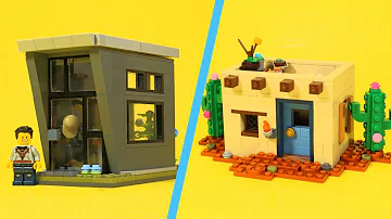 VERY Tiny LEGO HOUSES