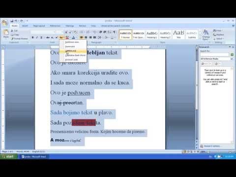 Video: Čemu Služe Velika Slova U Tekstu?