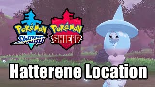 POKEMON SWORD AND SHIELD - Where to find Hatterene (Wild Hatterene Location)