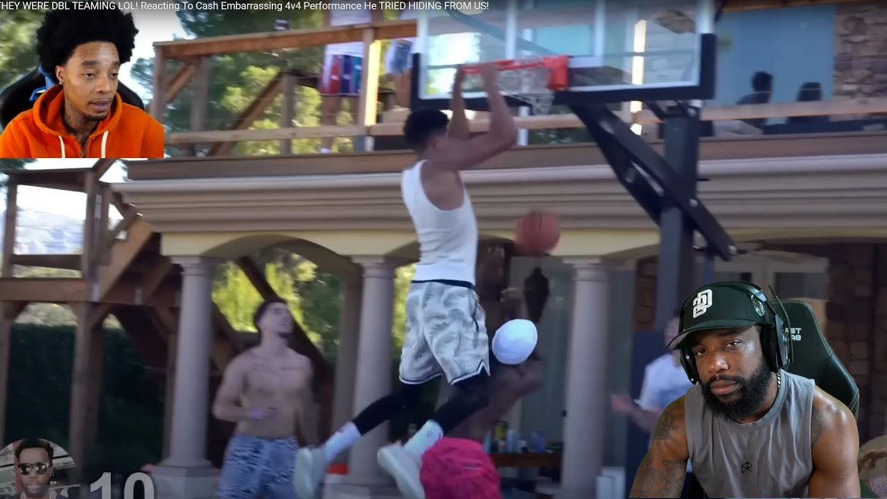 Reacting To LSK Dunking On Me...*NO EXCUSES* 4v4 Team Flight vs Team Cash