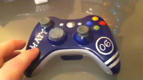 Xbox 360 control mod paint custom