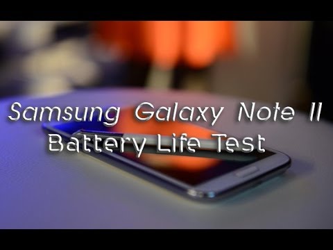 Samsung Galaxy Note 2 Battery Life Test