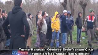 Yatalak Hasta Kadın,Evde Yangına Yanlız Yakalanınca Ölüm Kaçınılmaz Oldu