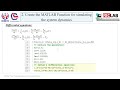 Simulate DC motor using MATLAB Function