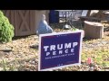 Cleveland woman says home vandalized over Donald Trump signs