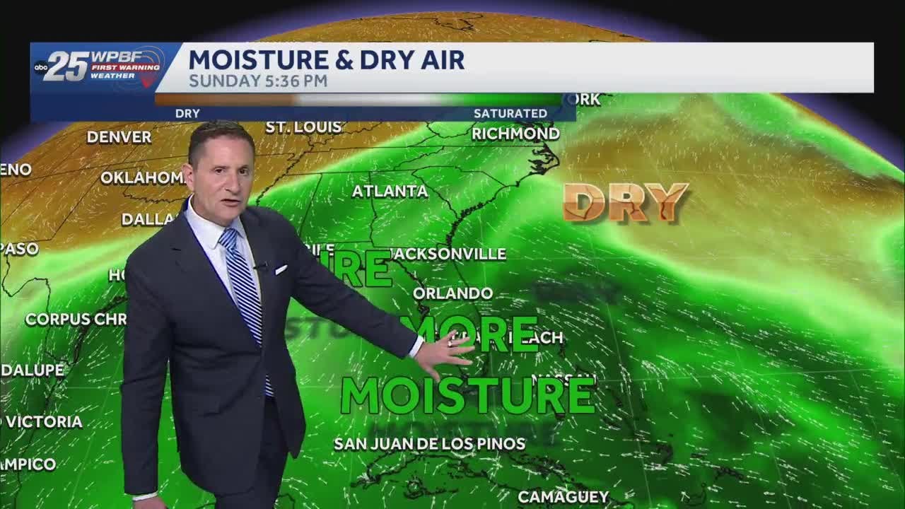 Rain chances increase later this week - YouTube