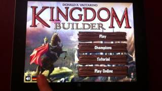 Kingdom Builder - iPad Review