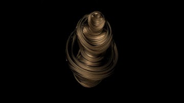 Visualizing 4D | Quaternion Julia Fractal #1