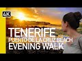 Puerto De La Cruz, Tenerife | Evening Beach Walk