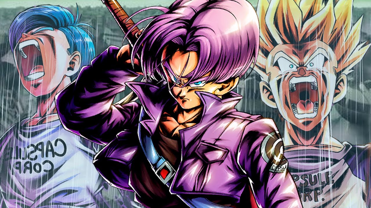 Dragon ball personagems z e gt - Trunks do Futuro, referido na