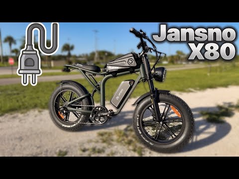 E-bike That Can Be Used As A Power Station | Jansno X80