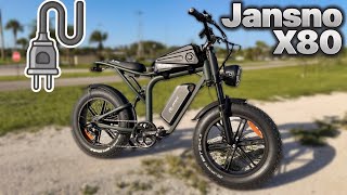 E-bike That Can Be Used As A Power Station | Jansno X80