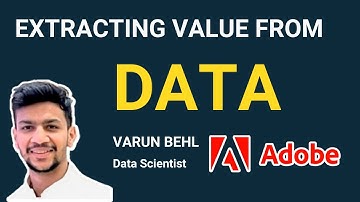 Extracting Value from Data