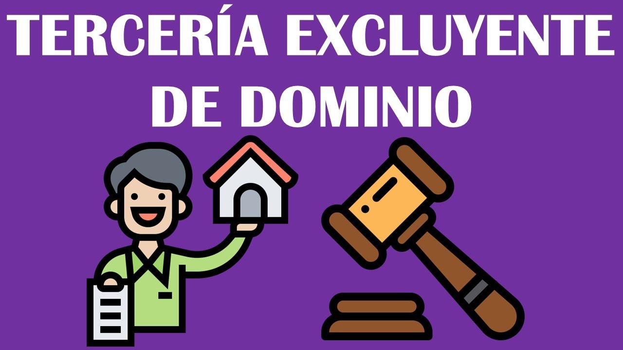 TERCERÍA EXCLUYENTE DE DOMINIO