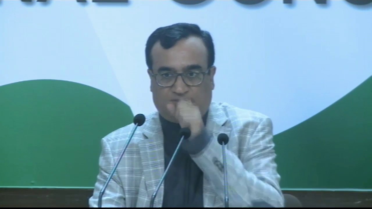 AICC Press Briefing by Ajay Maken at Congress HQ, January 29, 2017