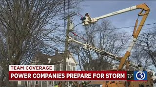 VIDEO: Eversource crews, local communities bracing for Christmas storm