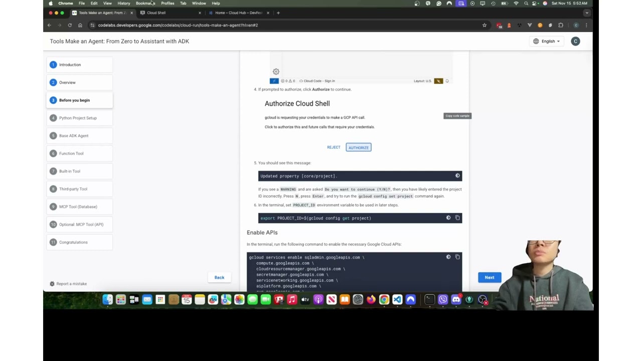 Devfest Codelab - Tools Make an Agent From Zero to Assistant with ADK  - Part 1 (Cantonese)
