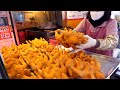 의정부 제일시장 다양한 음식 몰아보기, 떡볶이, 치킨, 호떡, 비빔국수 | Tteokbokki, Hotteok, Chicken, Noodle | Korean Street food