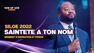 Video thumbnail of "Pasteur MOISE MBIYE - GLOIRE A L'AGNEAU - SAINTETE A TON NOM (Siloe 2022)"