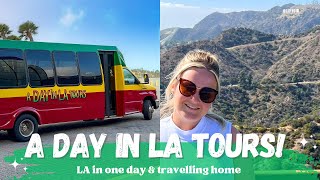 A day in LA tours! Hollywood Sign, Santa Monica, Venice Beach, Griffith Observatory  & More! ✨