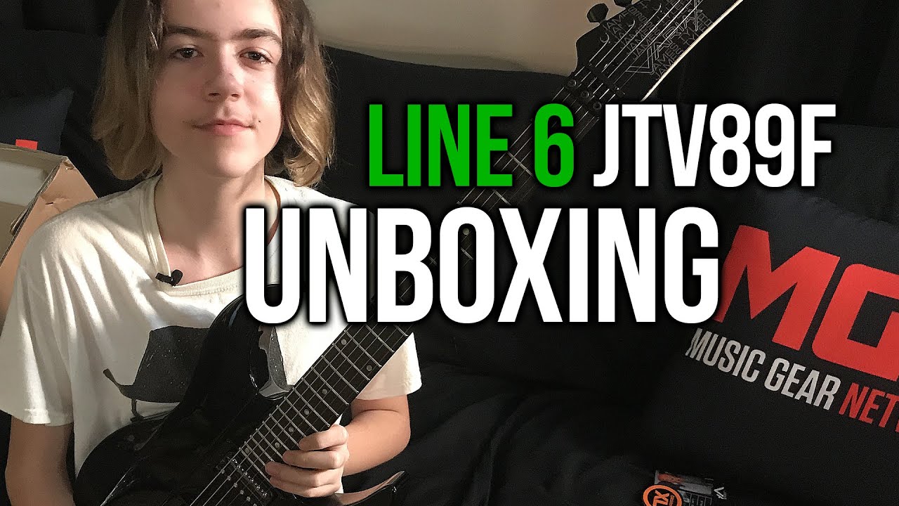 NGD - Line 6 James Tyler JTV89F Variax Guitar (Gloss Black) Unboxing