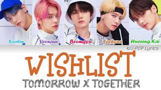 Download Lagu TXT (투모로우바이투게더) - Wishlist Colour Coded Lyrics (Han/Rom/Eng) MP3