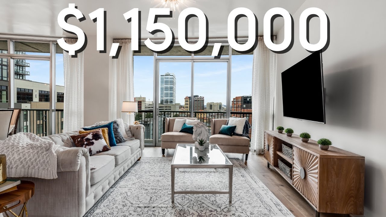 Luxury Living Nashville 2 Bedroom Condo with 4 Balconies at The