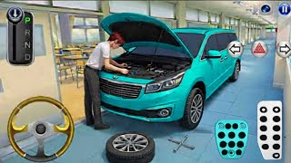  Kia Carnival Repair in School hallway 🚙🛠 | 3D Driving Class Gameplay I Gt-GaMeR  screenshot 5