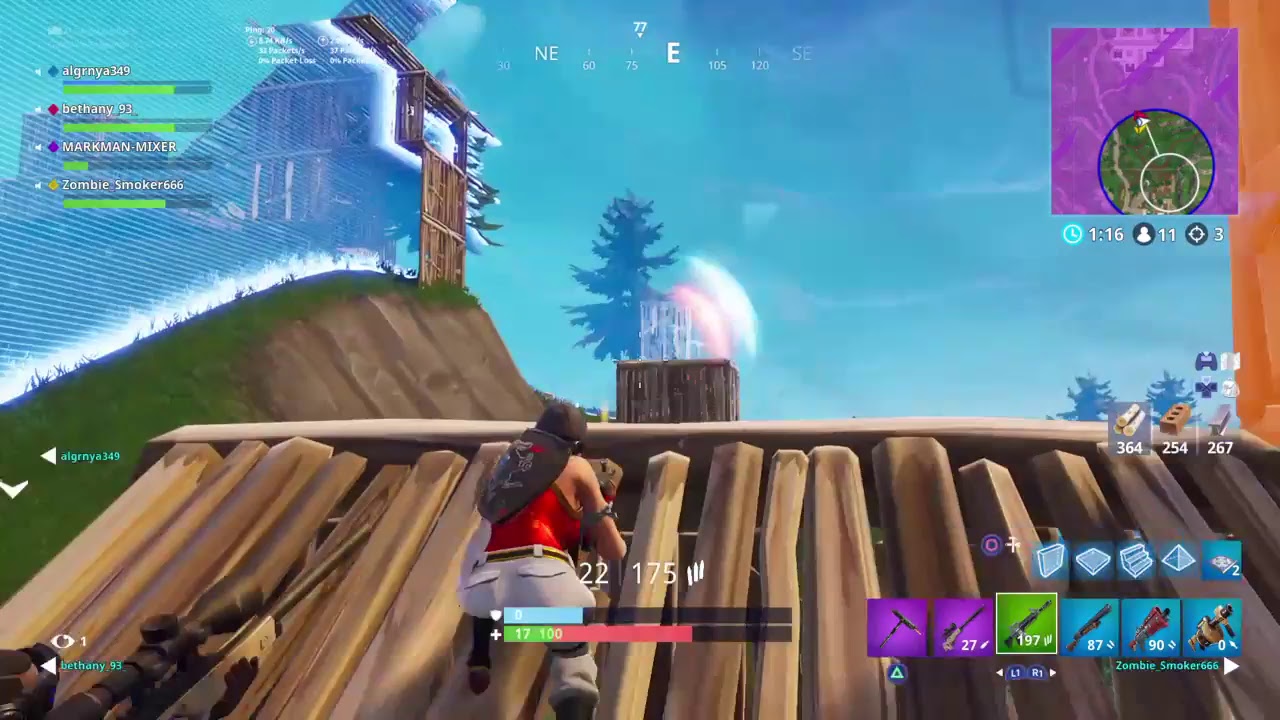 FORTNITE !!! Completing Week 8 challenges