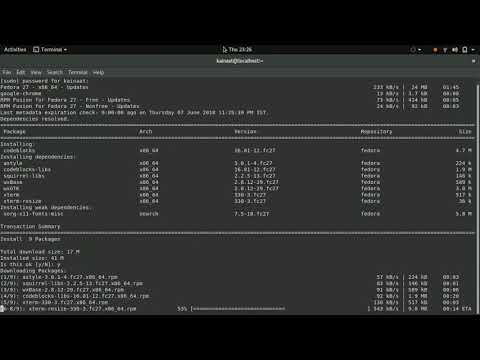 How to install Code::Blocks on Fedora