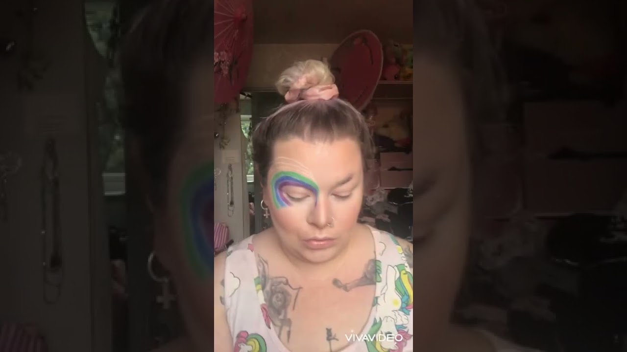Pride makeup 2022 ✨🌈💖🎀