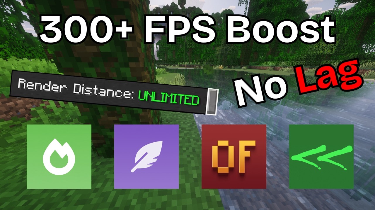 Best FPS Mods to Boost your Minecraft performance 2026 (300+ FPS) - YouTube