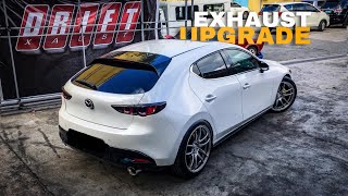 Exhaust Upgrade on the Mazda 3 l Drift Xaust