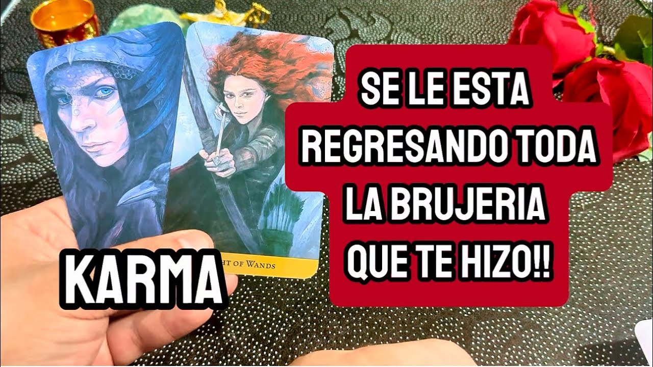 🕉️¡KARMA! TE HIZO BRUJERIIA Y SE LE ESTA REGRESANDO, JUSTICIA DIVINA🕉️