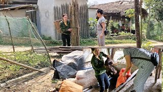 Húng Thị Bình _Today I went to collect firewood to sell and buy pigs to raise