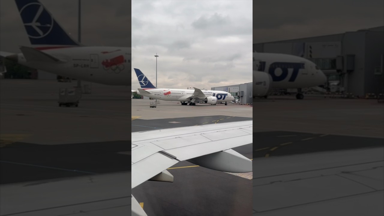 LOT Polish Airlines E190LR (SP-LMH) I Skopje 🇲🇰 to Warsaw 🇵🇱 I 2024 