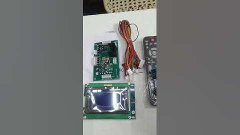 GLCD Futech USB inbuilt Remote kit available