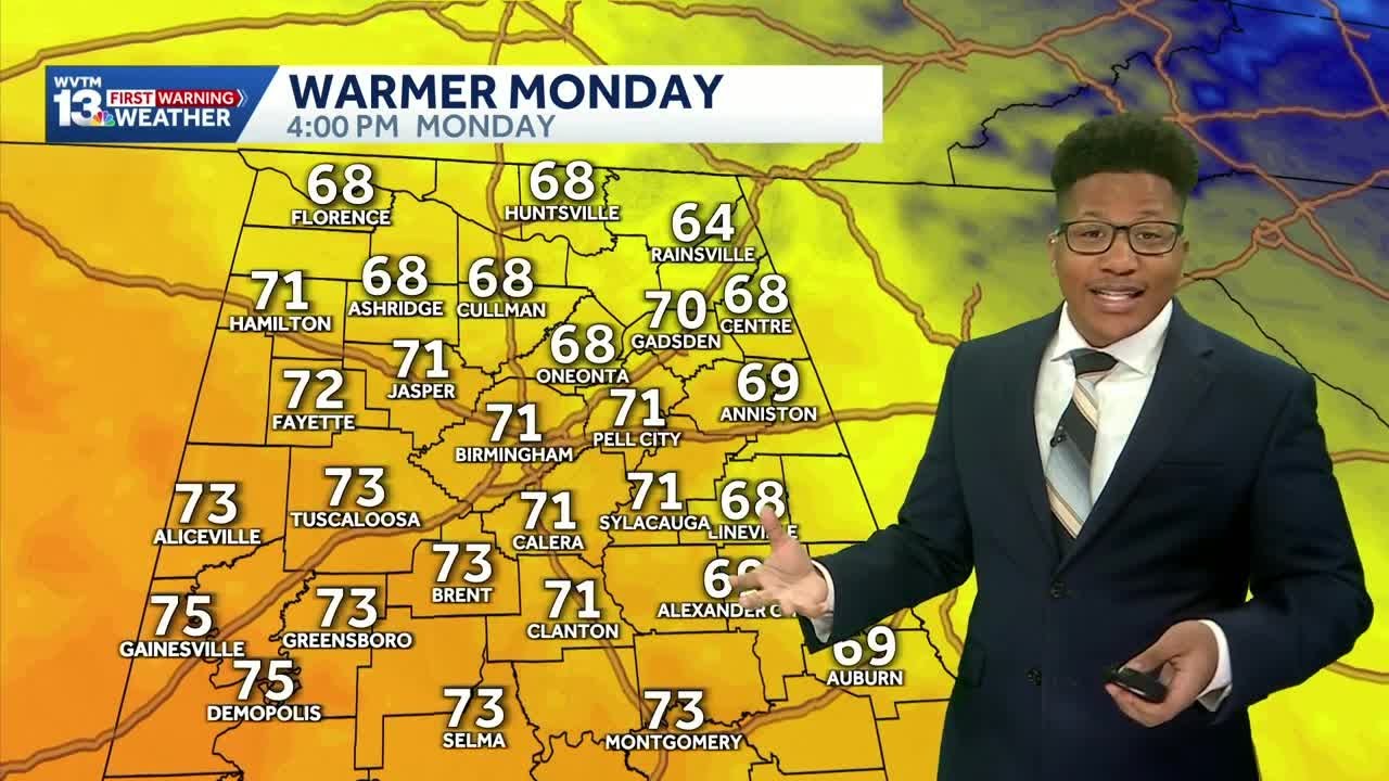 Warmer weather return's to Alabama's forecast next week, after one last ...