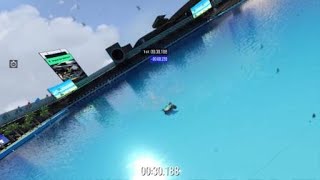 Trackmania 2020 - Splashdown Speedway (1st April 23 TOTD) - Author Medal - 0.30.188