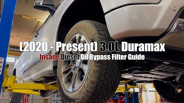 3.0L Duramax Oil Bypass Filter Install (2020-Present)