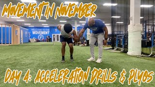 Day 4: Acceleration Drills & Plyos