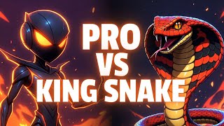 PRO VS KING SNAKE WORMS ZONE. IO बीड़ी502GAMING  screenshot 2