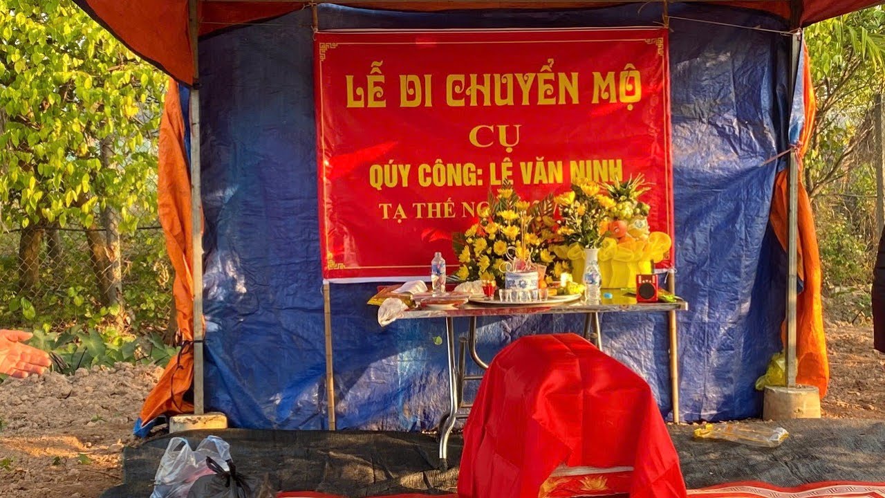 Lễ di chuyển mộ cụ Quý Công LÊ VĂN NỊNH