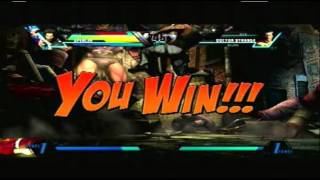 Ultimate Marvel vs. Capcom 3 - Haggar / Felicia / Spencer Playthrough (Request)