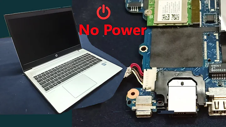 Hp Probook 450 g6 laptop No power|| power won't turn on