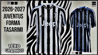 2026-2027 Juventus Iç Saha Forma Tasarımı