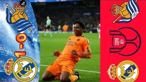 🔺Résumé:Endrick a libéré le Réal Madrid contre Real Sociedad| higlights |coupe du roi, 2025