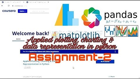 Applied Plotting, Charting & Data Representation in Python | Assignment 2 |  University of Michigan