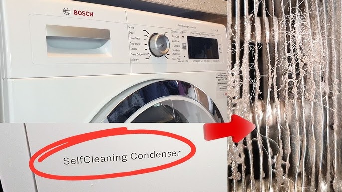 SelfCleaning de Bosch : un nettoyage automatique du condenseur du sèche- linge pompe à chaleur 